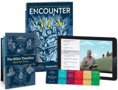 Encounter: The Bible Timeline for Middle School, Student Pack (Online Access)